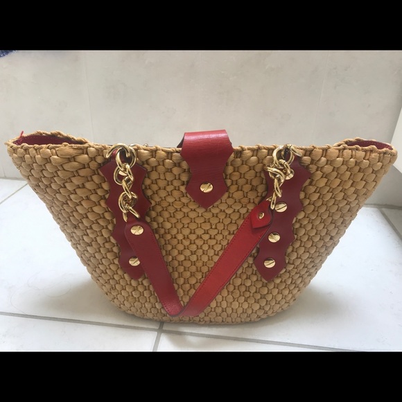 Michael Kors Santorini Straw Bag - Picture 4 of 8